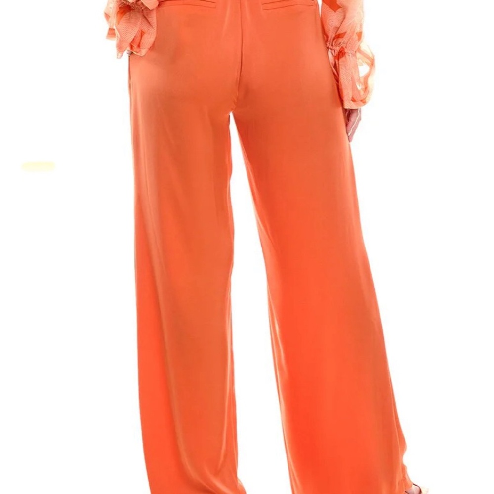 Orange Ramy Brook Pants - Picture 2 of 6